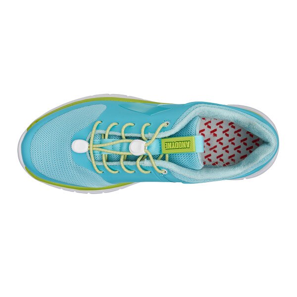 No. 23 Sport Runner in Teal Lime